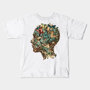 Butterfly Brain Blast Kids T-Shirt